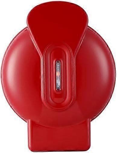 Mini elektrisk vaffeljern, non-stick overflade, rød [XR][J]