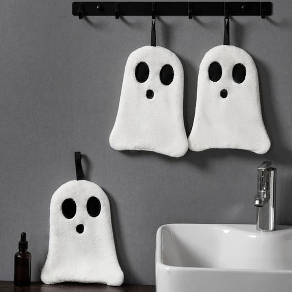 Ghost-merkets absorberende håndklær, myke og absorberende badehåndklær (J)