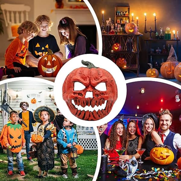 Halloween gresskarmaske for sceneopptreden, Halloween hodeplagg (J)
