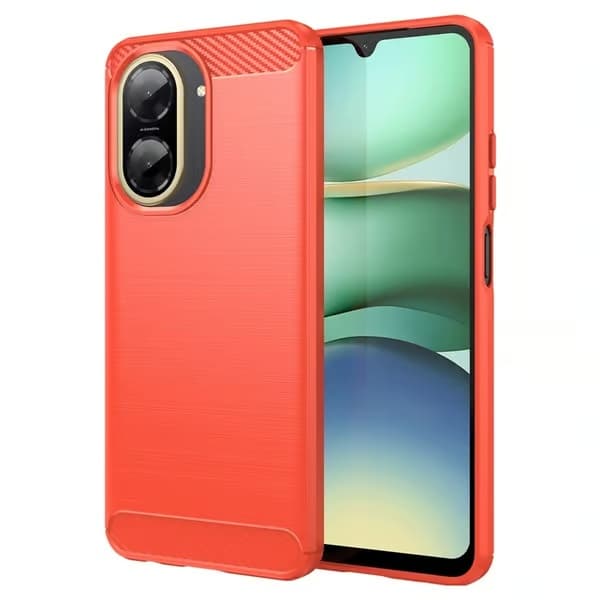 FOR Xiaomi Redmi A5 4G Armor Carbon-deksel - Flere farger red