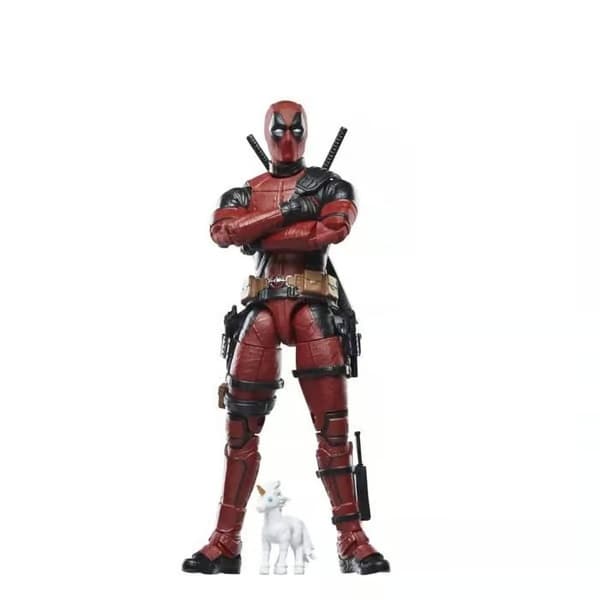 DEADPOOL FIGUR CA 20 CM, X-MEN LEGENDS MARVEL LEDLEKSAK BARNGÅVA
