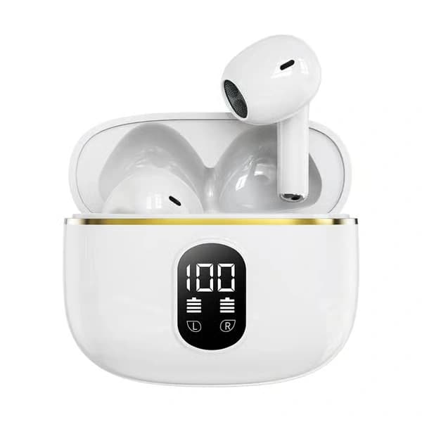 Bluetooth In-Ear Hörlurar, Trådlösa Hörlurar för iPhone och Android apricot