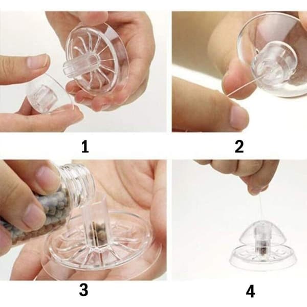 snigelfällor, akvariefällor, snigelfällor i plast, roliga plastfällor