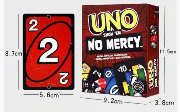 No Mercy Uno kortspill