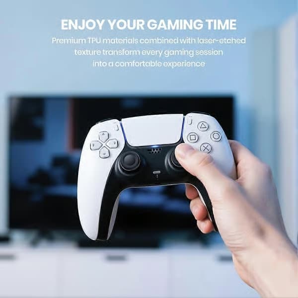 10 st för PlayStation 5 PS5 DualSense Controller Thumbstick 3D Analog Thumb Stick Joystick Caps Grip Speltillbehör
