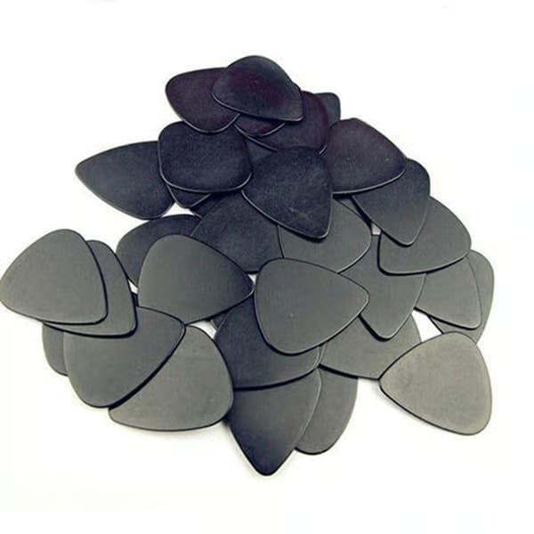 10-pack gitarrplektrum för akustisk elgitarr och bas