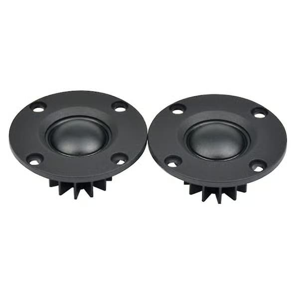 stk. diskanthøjttaler 1,5 tommer 6 ohm 30W dome silkefilm diskanthøjttaler HiFi diskanthøjttaler lydhøjttaler med køleplade