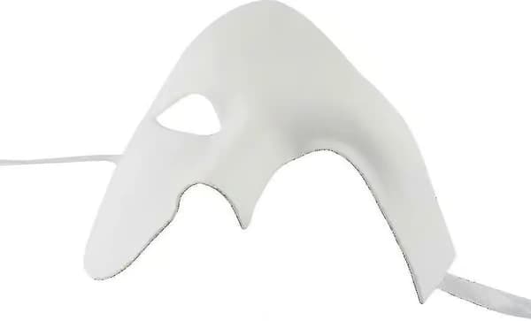 Naamiaisnaamio miehille, Halloween, Oopperan kummitus White