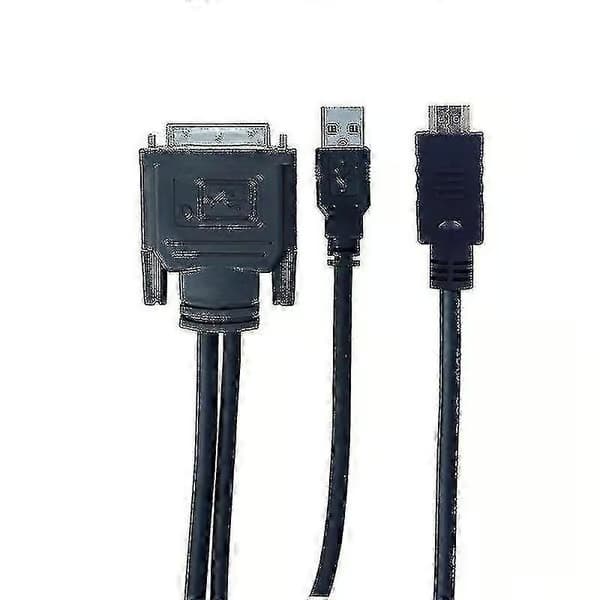 DVI M1-da 30+5-pin til HD-kompatibel kabel Dual Link + USB-projektorkabel 1,7 m