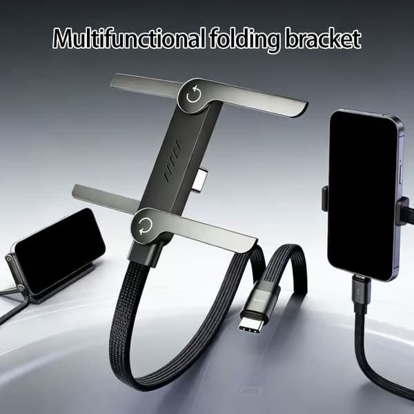 USB-C-laddningskabel med aluminiumstativ för 240W Power Delivery-effektivitet 1m