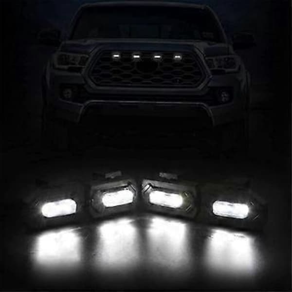 LED-frontgrilllys til 2020-2021 sport off-road køretøjer, gul udvendig belysning