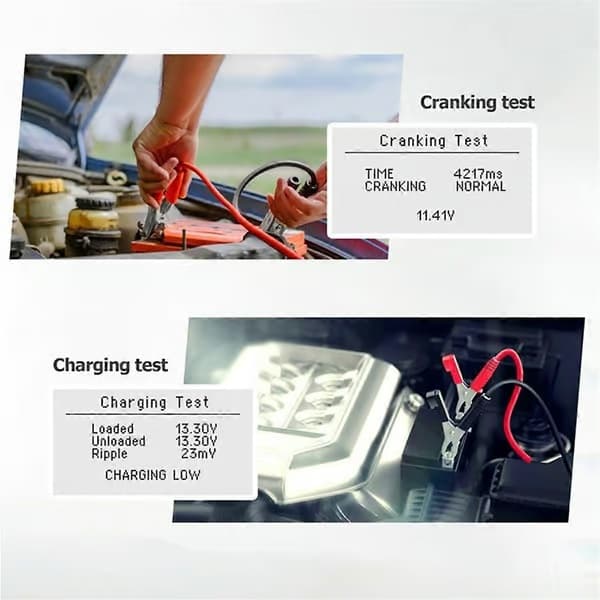 BST100 Bilbatteritestare för startladdningstest
