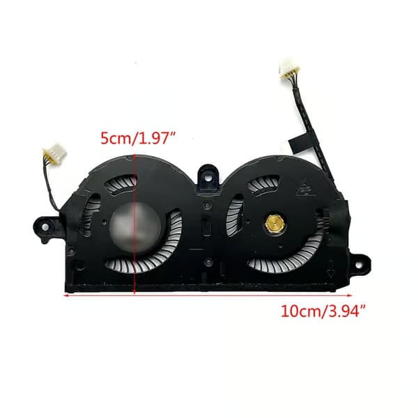 CPU-blæser til XPS 13 9380 7390 0980wh 0980wh 980wh