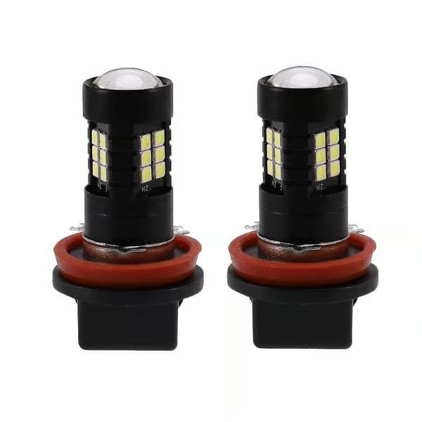2x Canbus H8 3030 21smd LED DRL kjørelys tåkelys