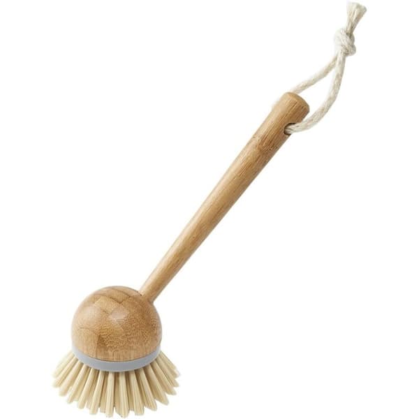 Naturlig diskborste i bambu, klassisk retrostil, Natur