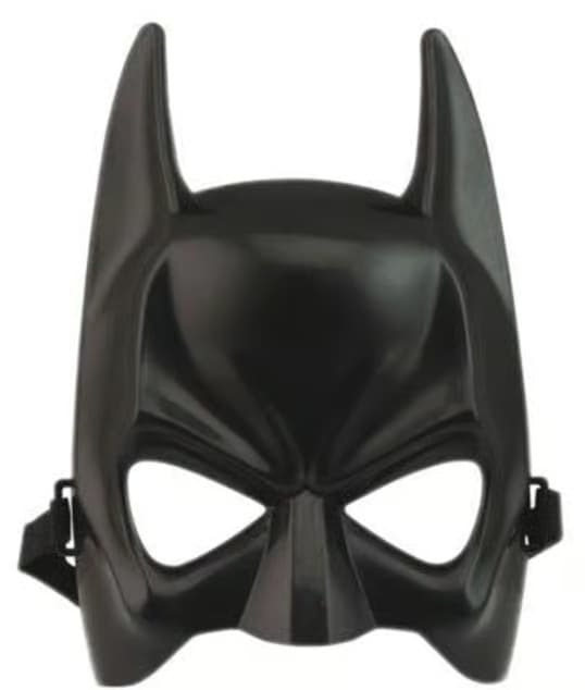 Temamask tecknad Batman rekvisitamask