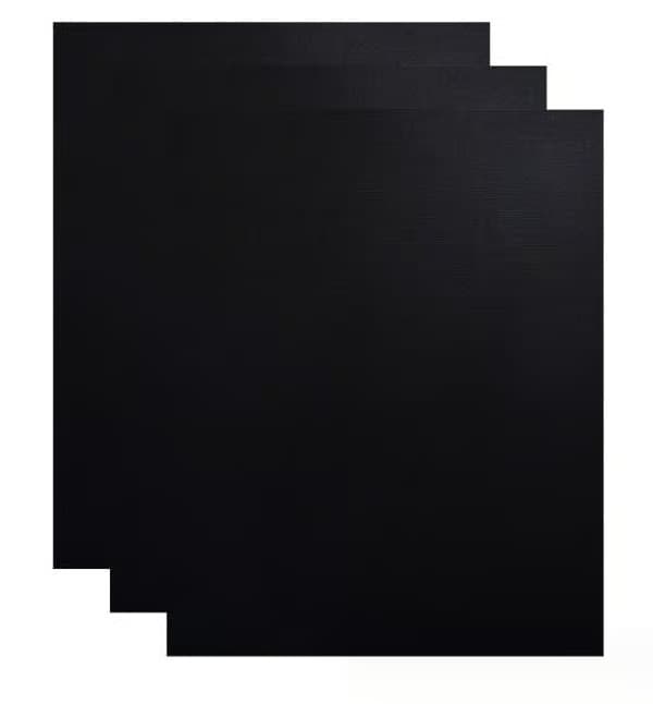 Ugnsgolvmatta, 3-pack stor tjock stark
