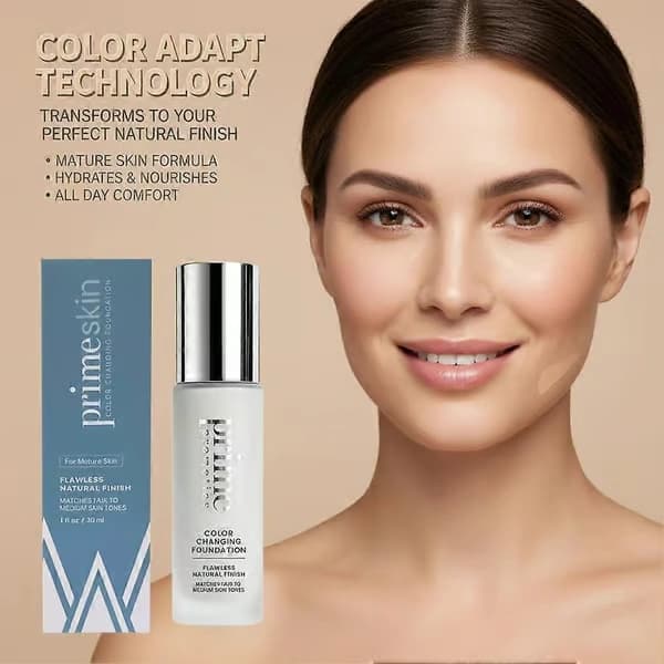 Primeskin färgskiftande foundation 3 pcs