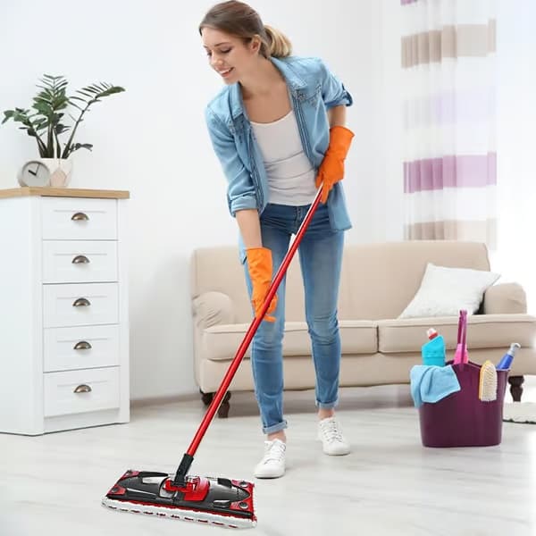 3-pak mopperefills til Vileda mikrofiber moppesæt, til Vileda Ultramax moppe 2-i-1 absorberende refill (bt)