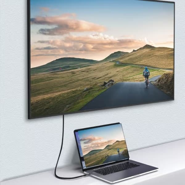 USB-C förlängningskabel USB-C förlängningskabel 100W hane till hona laddnings- och datakabel 1m