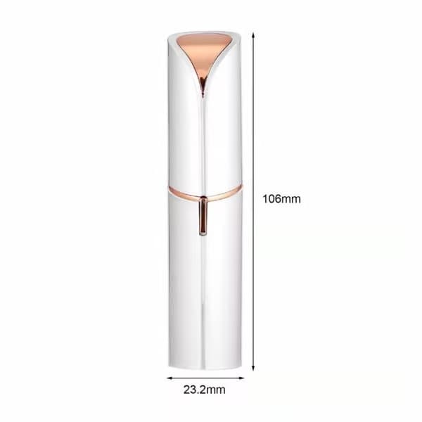 Epilator, Trimmer för ögonbryn/ansiktshår/näshår/bikinilinje Vit
