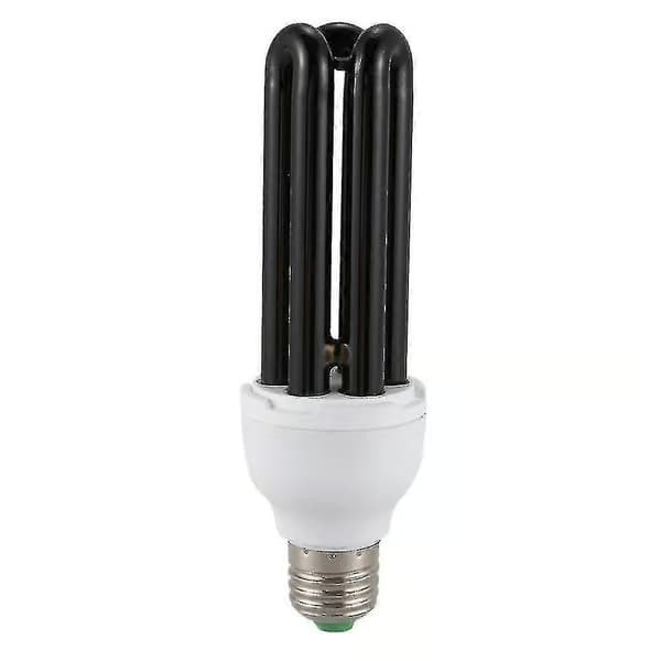 2x E27 40W UV Ultraviolett Fluorescerande Blacklight CFL-lampa 220V Form: Rak Effekt Vo