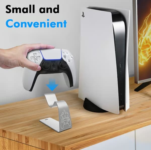 AMVR Universal Spelkontrollställ för PS3/PS4/PS5/xbox/Betong/NVIDIA Hårdvarudisplayställ silver
