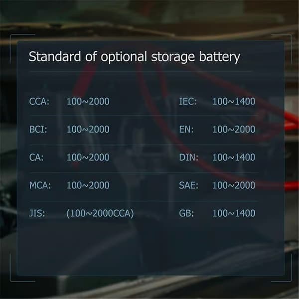 BST100 Bilbatteritestare för startladdningstest