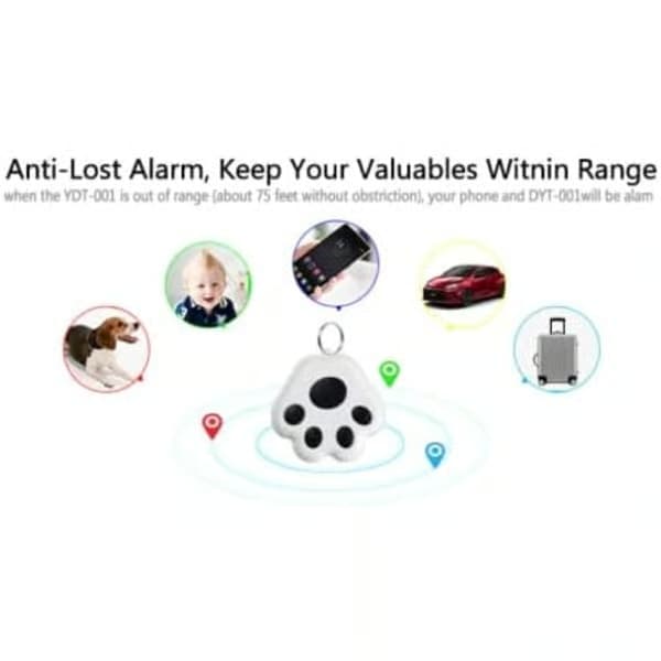 Mini GPS-tracker för katt/hund, Bluetooth-tracker för husdjur