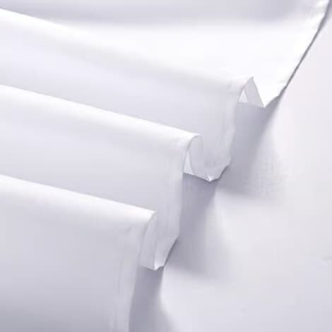 Vattentätt duschdraperi med krokar - Vit (B x H = 200 x 240 cm)