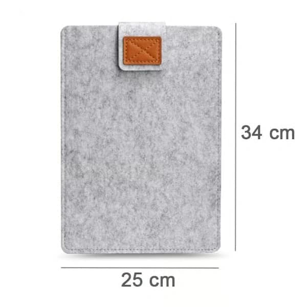 Datorfodral 13 tum, passar MacBook Pro och Air - Ärm i ullfilt