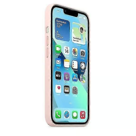 Silikonskal med Magsafe för iPhone 13 Mini Chalk Pink