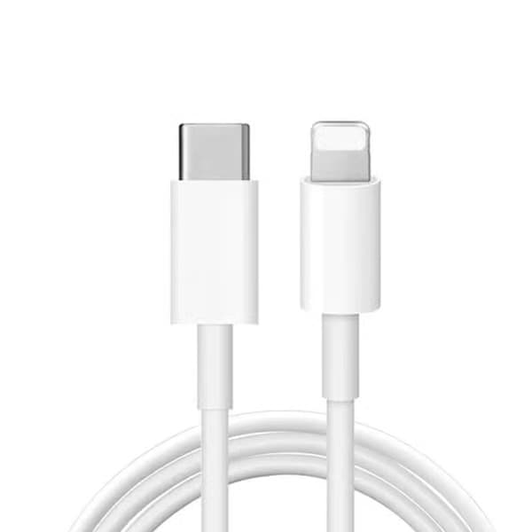 iPhone-laddare snabbladdare - Adapter + kabel 20W Lightning - USB-C 2m