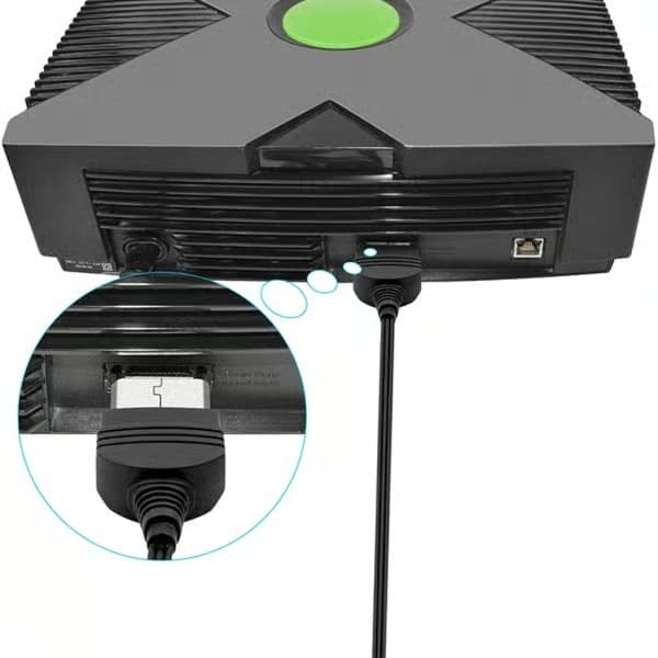 XBOX til HDMI-kompatibel konverteringsboks videoadapterkabel for PC-projektor