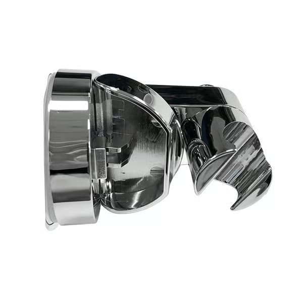 Justerbar Duschhuvudhållare med Sugkopp - Silverfinish