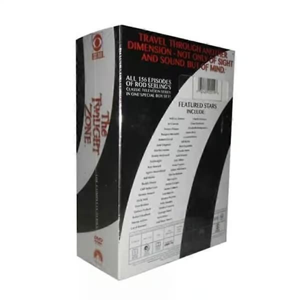 Twilight Zone: Den kompletta TV-serien 25-disc engelsk version engelsk text boxset