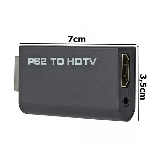 HDMI-adapter kompatibel med PS2 - PS2 till HDTV