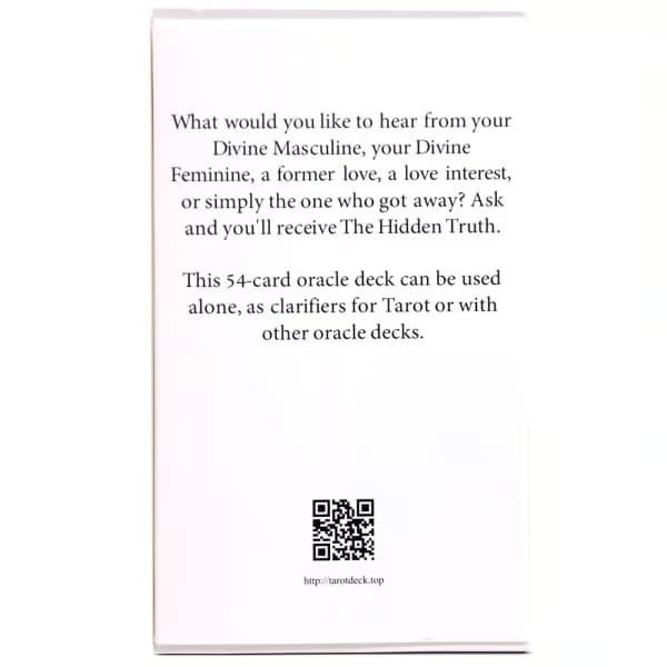 Hidden Truth Oracle Cards Tarotkort