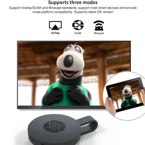 Trådlös HDMI-adapter för mediaspelare (1080p)