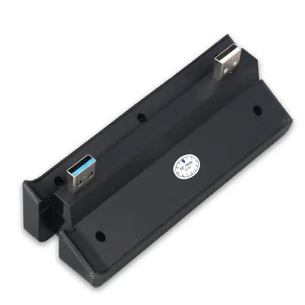 USB-hubb för PS4 Slim 4-portars USB-laddningsstationadapter (1USB 3.0, 3USB 2.0)