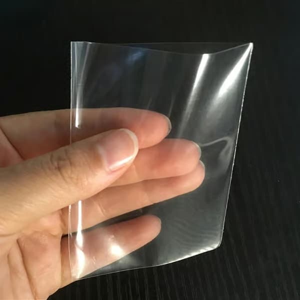 100-pack - Plastfickor/kortfickor för samlarkort Transparenta