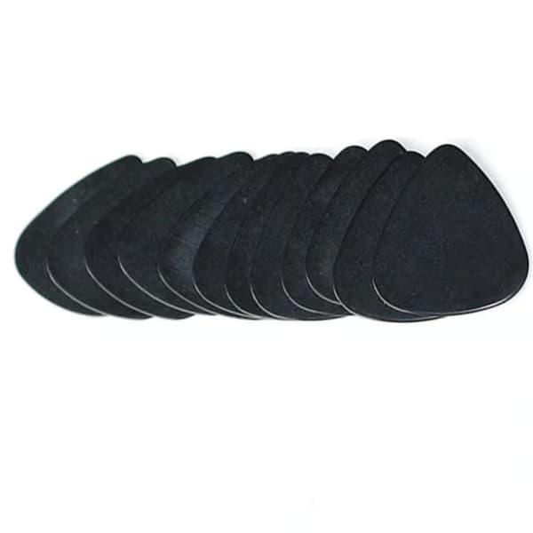 10-pack gitarrplektrum för akustisk elgitarr och bas