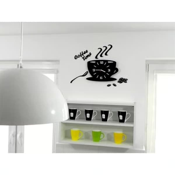 Väggklocka för kaffestunden