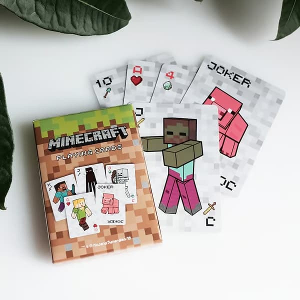 Minecraft - Spelkort - Barns brädspel kortspel leksaker Old Model