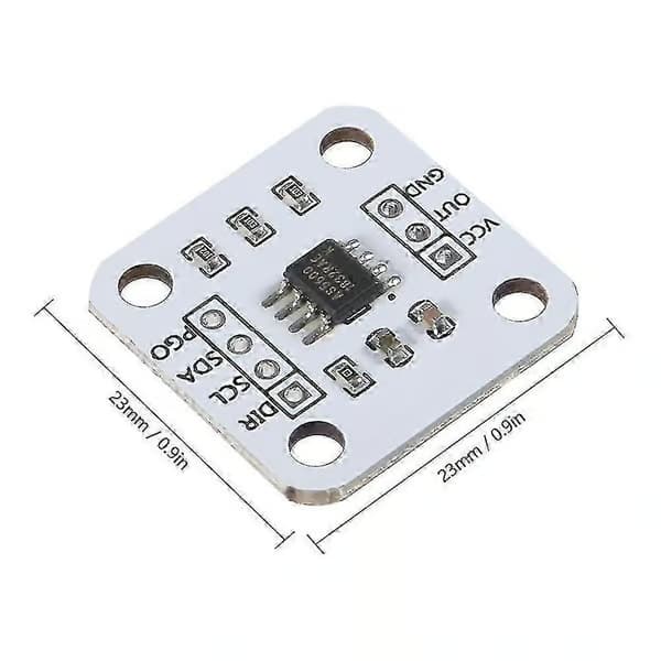 4 st AS5600 magnetisk kodare magnetisk induktionsvinkelsensormodul 12-bitars hög precision