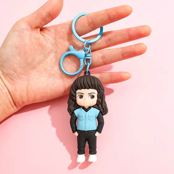 2025 Stranger Things Figur Nyckelring, Mini Karaktärshänge, Samlarobjekt för Fans Will