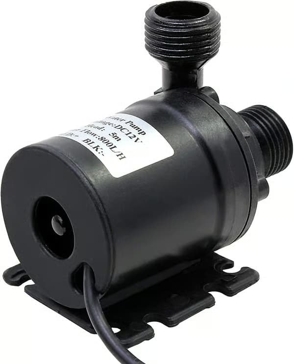 800L/H 5M Dränkbar Vattenpump DC 12V Amfibisk Pump För Damm Akvarium Solfontän Simbassäng Vattencirkulation