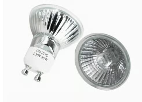 8-pack GU10 halogenlampor 35W 220V Aromaterapi Ljusvärmare Lampa