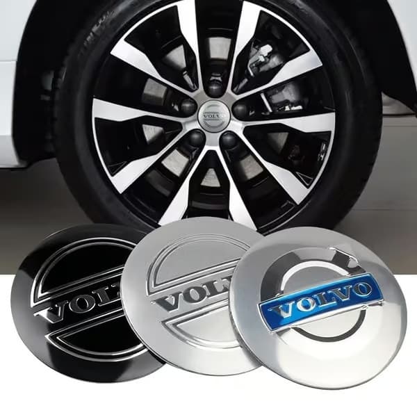Volvo Centrumkåpor 4-pack 56mm