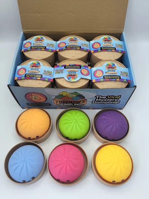 The Original Mystery Dumpling Galaxy Edition, Viral Squishy Fidget Toy Blind Box